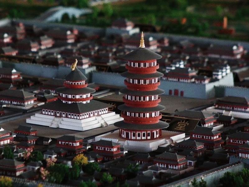 洛阳明堂天堂复古图