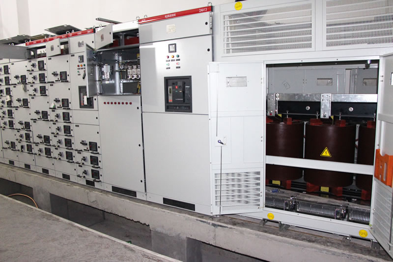 正大国际商场高压配电施工现场3